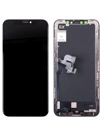 Дисплей для iPhone X (A1865/A1901) в сборе с тачскрином Черный - GX (Hard OLED) фото 1