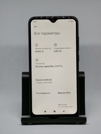 Смартфон Xiaomi Redmi 8 4/64 ГБ черный оникс фото 2